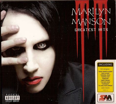 Marilyn Manson – Greatest Hits (2007, Digipak, CD) - Discogs