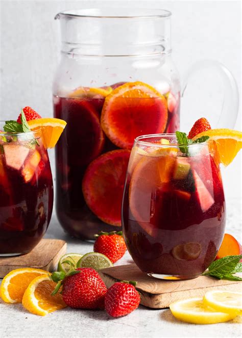 Non-Alcoholic Sangria - Sprinkled With Balance