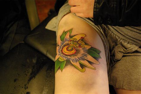 passionfruit flower tattoo. by naomi-kate on DeviantArt