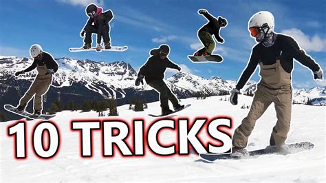 Snowboarding Tricks