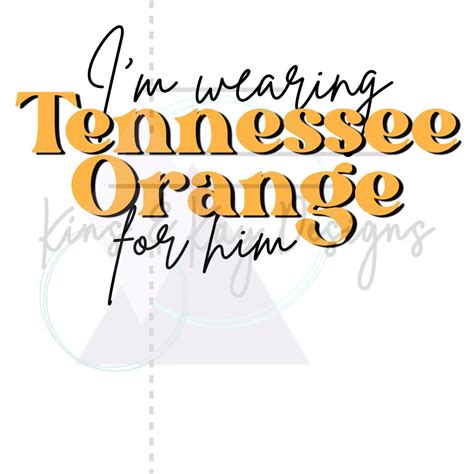 Tennessee Orange Lyrics SVG DIGITAL FILE - Etsy