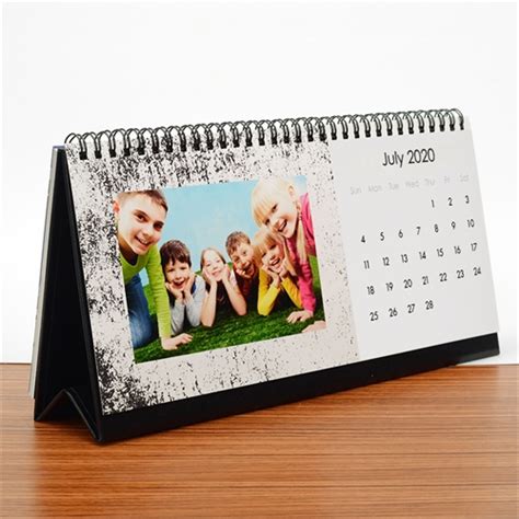 Desk Calendar 5x11, Simply Blue