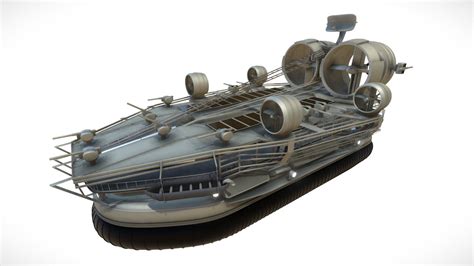 Big Hovercraft - design (High-Poly) - Download Free 3D model by 3DHaupt ...