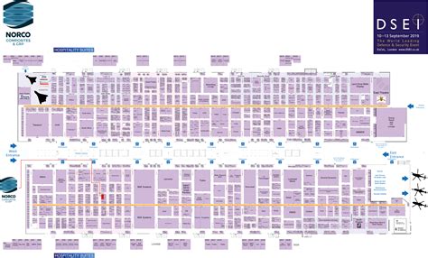 DSEI Floor Plan - NORCO Composites & GRP
