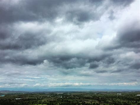 Monsoon clouds and lush greenery. #Openroadindia