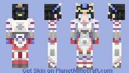 Amaterasu Kiriko (Blue Sun) - Overwatch Minecraft Skin