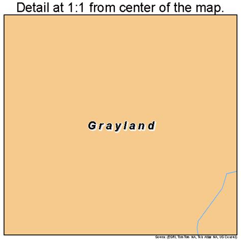 Grayland Washington Street Map 5328345