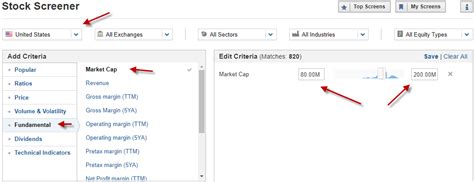 How to use the Stock Screener? – Investing.com Support