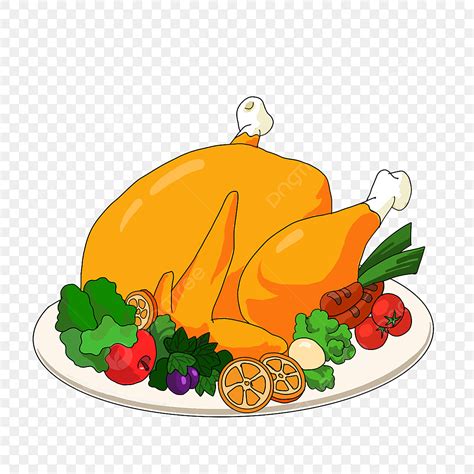 Turkey Dinner PNG Transparent, Thanksgiving Dinner Turkey, Turkey, Dinner, Roast Chicken PNG ...