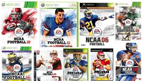 Every Cover Athlete In NCAA Football Video Game History ...