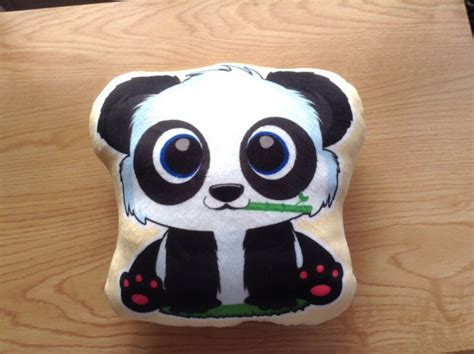 Panda Pillow Double Sided Panda Plushie Pillow Panda Plush - Etsy