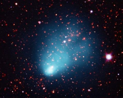 Huge galaxy cluster offers glimpse of universe just after Big Bang | Daily Mail Online