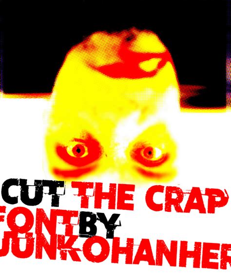 Cut the crap Font | dafont.com