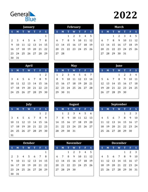 Pay Period Calendar 2022 Table - Spring Calendar 2022