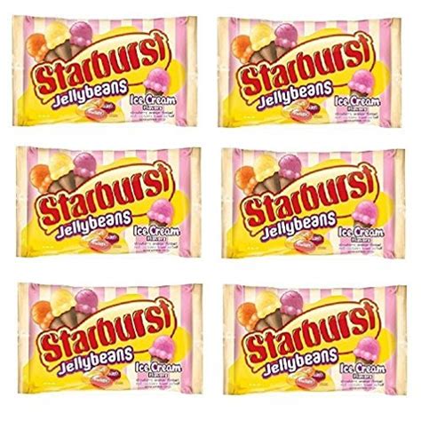 Starburst Easter Ice Cream Jelly Beans - 12 oz Pack of 6 - Jelly Beans