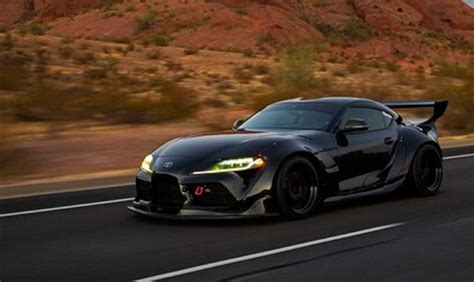 Toyota Supra Mk5 Dengan Body Kit Pandem dan Roda Work Meister, Begini ...