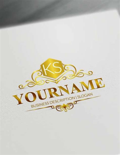 Free Letter Logo Creator – Online Elegant Logo Maker | Logo maker, Elegant logo design, Online logo