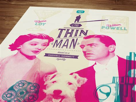 The Thin Man poster — Cheeky Design