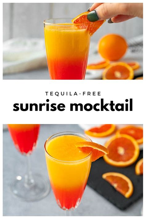 Sunrise Mocktail: Refreshing Brunch Drink