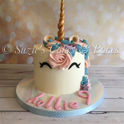 Pastel coloured unicorn cake | No bake cake, Cake, Unicorn cake