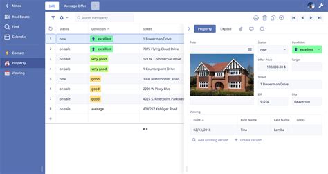 Ninox Database - Real Estate