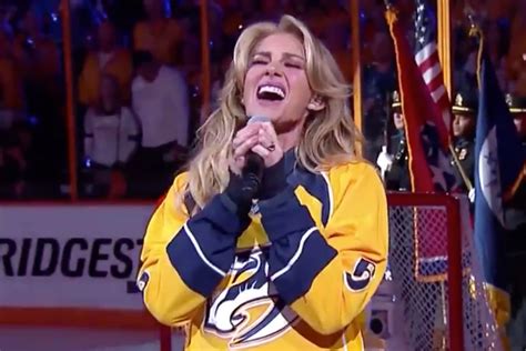 Faith Hill Absolutely Slays National Anthem at Preds Game 6