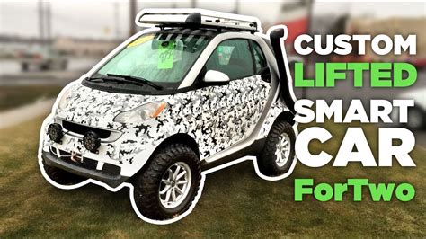 lifted offroad smart car