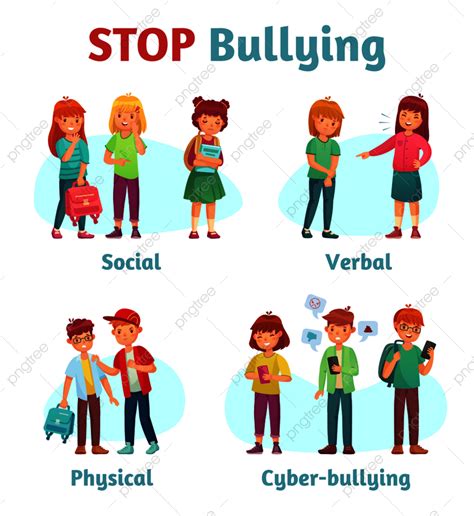 Gambar Hentikan Korban Bullying Anak Sekolah, Sekolah, Korban, Agresi PNG dan Vektor dengan ...