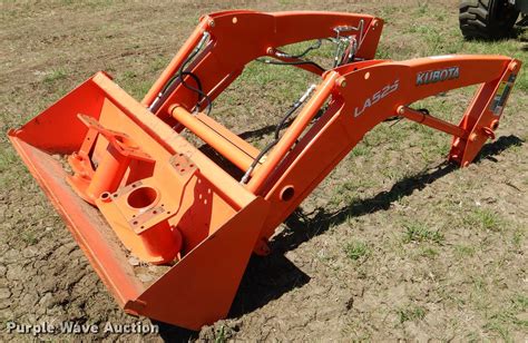 Kubota LA525 loader in Davis, OK | Item ES9628 for sale | Purple Wave