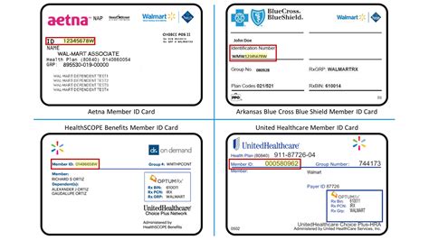 WMT Insurance Cards