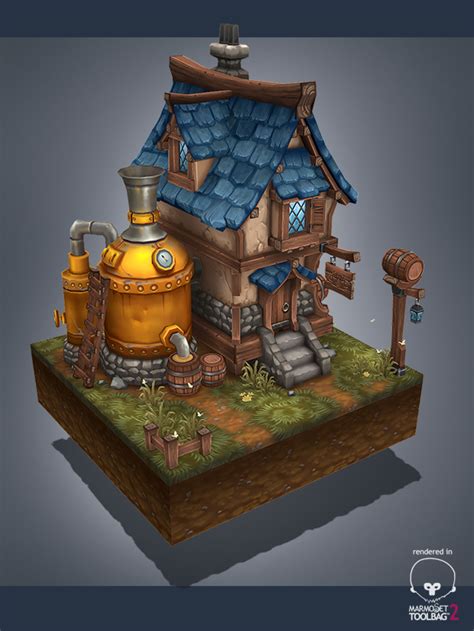 Medieval brewery by AntonioNeves on DeviantArt