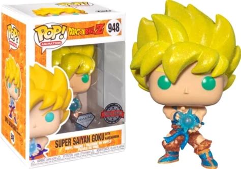 DRAGON BALL Z Super Saiyan Goku with Kamehameha Pop! Funko Special ...