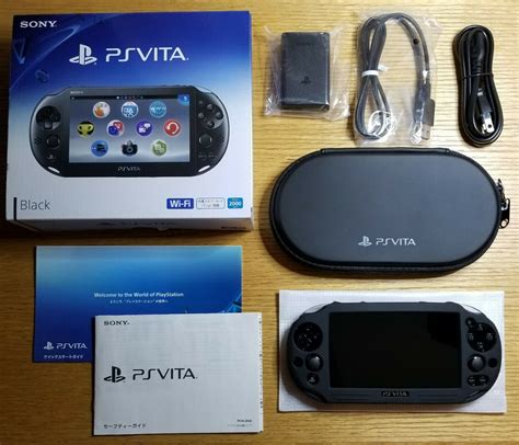 PlaystationVita 2000 PS Vita Slim BLACK + Extras *READ DESCRIPTION BEFORE BUY* - iCommerce on Web