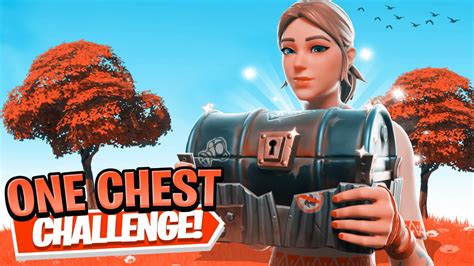 The *ONE CHEST* Challenge in Fortnite! - YouTube