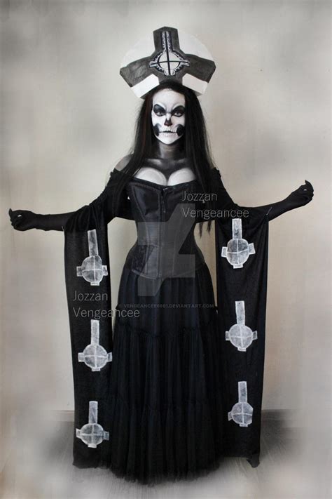 Papa Emeritus (Ghost B.C) Woman by Vengeancee6661 on DeviantArt