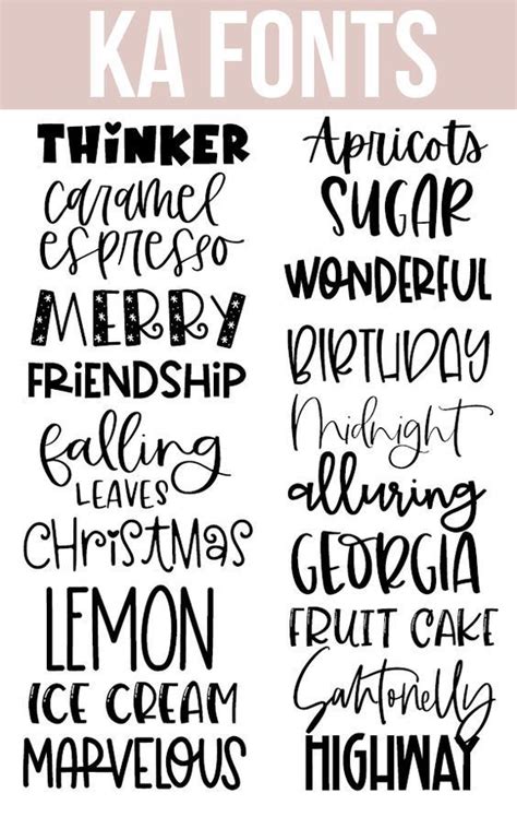 Cute fonts | Cricut fonts, Lettering fonts, Hand lettering fonts