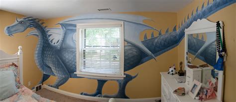 Dragon Bedroom Mural | Peter Engelsmann - Murals