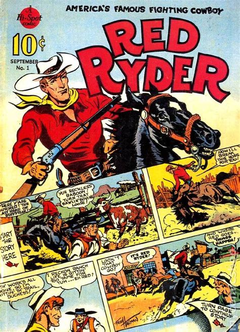 Red Ryder Comics Reprint Edition (1989) comic books