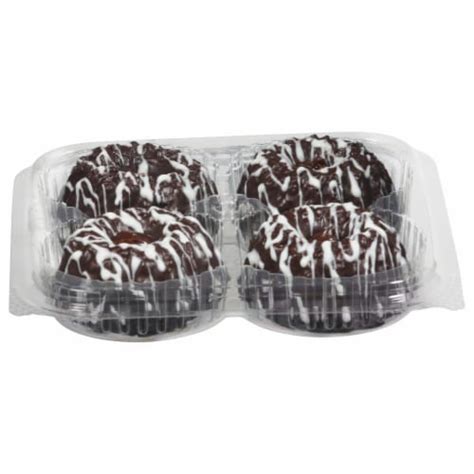 Harris Teeter Mini Chocolate Bundt Cakes, 2 ct - Harris Teeter