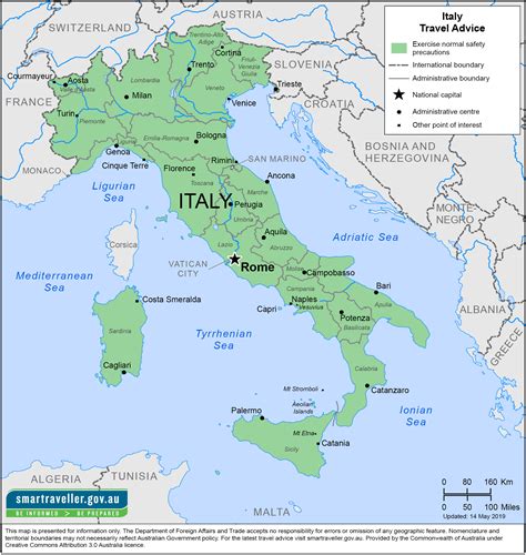 Large Detailed Map Of Italy With Cities