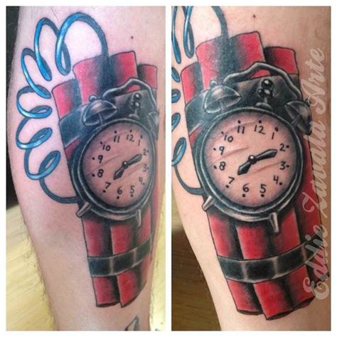 Time Bomb I did a few months back. #tattoo #timebomb #dynamite #boom by ...