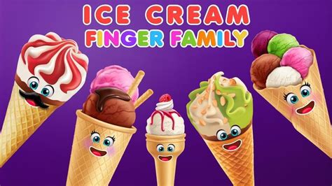 Ice Cream Finger Family Song Top 20 Finger Family Collection Daddy - Riset