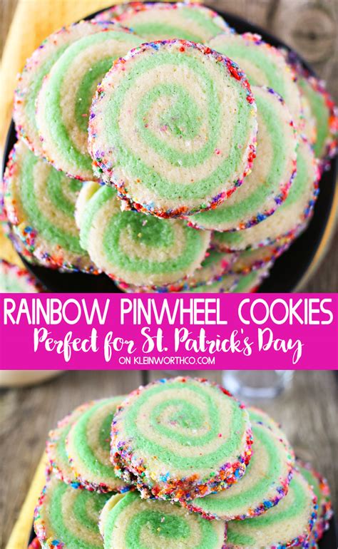 Rainbow Pinwheel Cookies - Yummi Haus