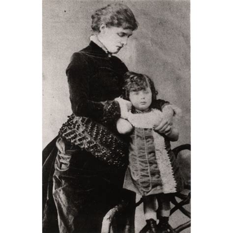 Young Winston Churchill with His Mother 1878 Poster Print by Science ...