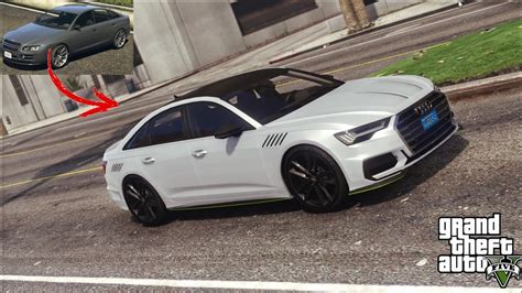 GTA 5 - Replace Michael's Car permanently with AUDI A6 2021 | Replace ...