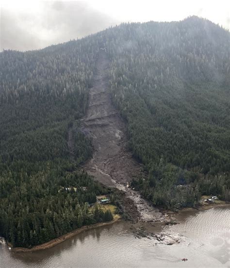 1 dead, 5 missing after landslide hits small Alaska community, official ...