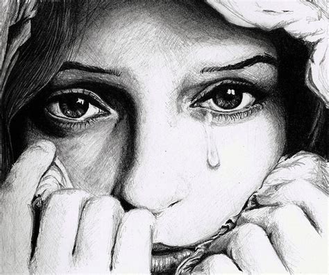 Beautiful Sad Girl Face Sketch Drawings Of Beautiful, women face sketch HD wallpaper | Pxfuel