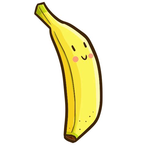 Banana Stickers - Free food Stickers