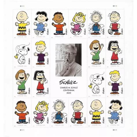 Charles M. Schulz 2022 |Discounted Forever Stamps| Forever Stamps Shop