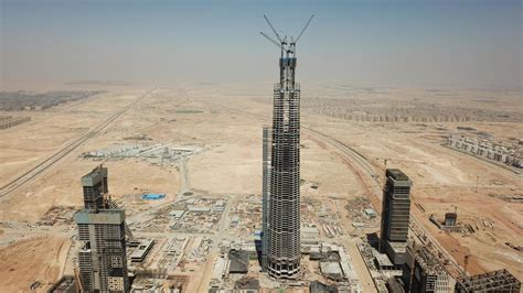 Iconic Tower: Tallest skyscraper in Africa rises from the desert in ...